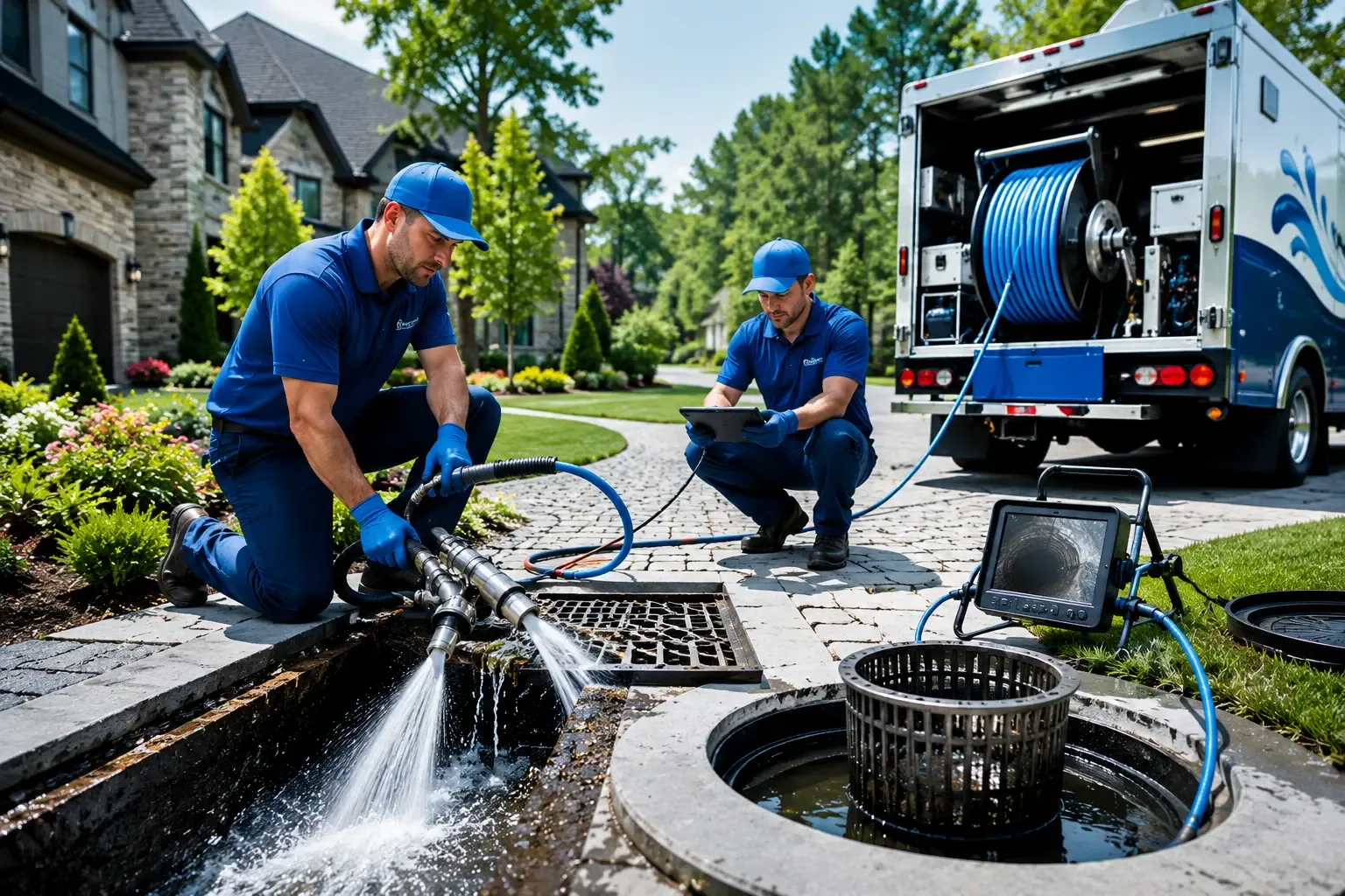 Local outdoor drain cleaning professionals in Taylorsville, NC